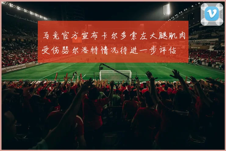 马竞官方宣布卡尔多索左大腿肌肉受伤瑟尔洛特情况待进一步评估